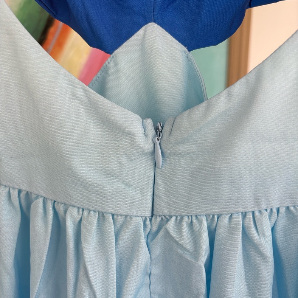 Commense Blue Ombre Cut-Out Maxi Dress with Spaghetti Straps Size XL NWT - Picture 6 of 7